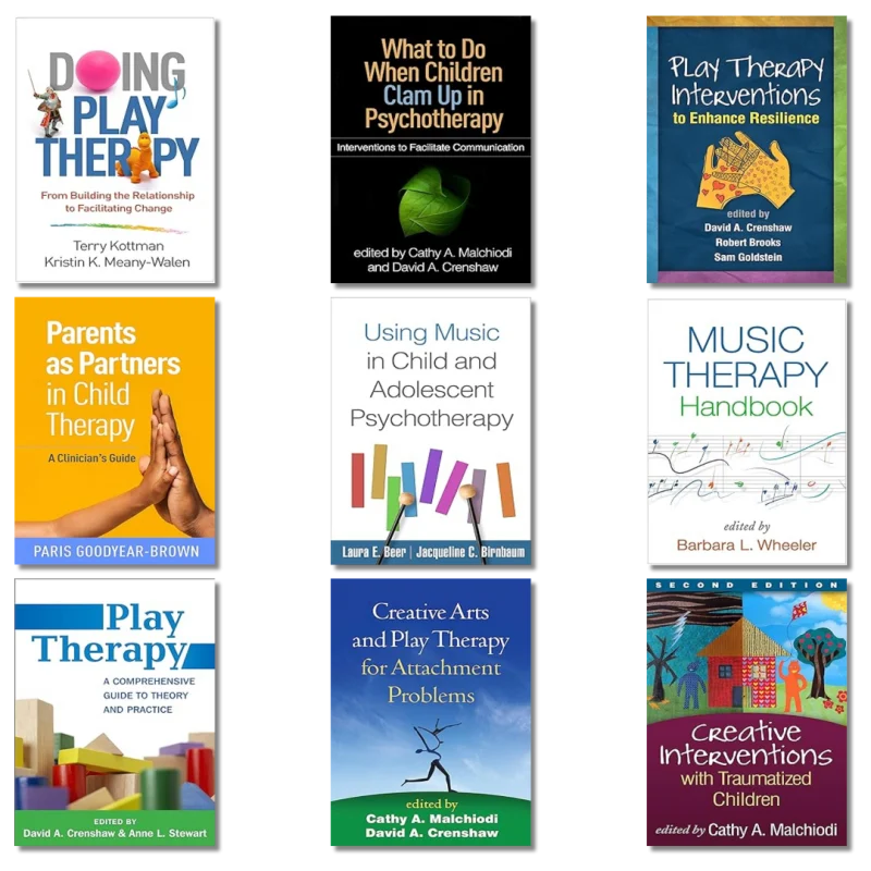 creative arts and play therapy (9 books)