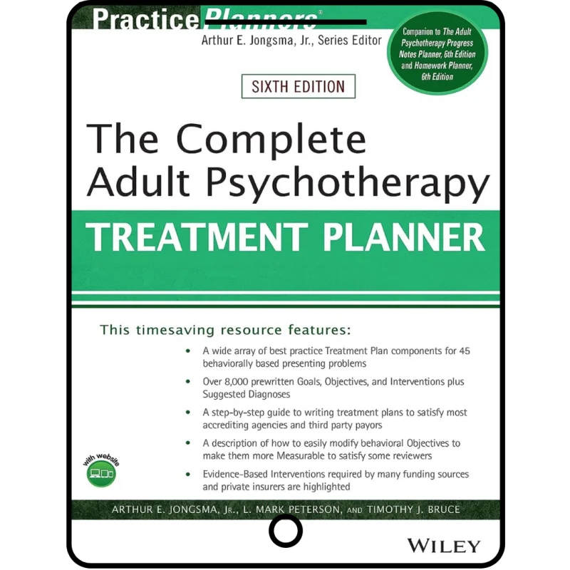 the complete adult psychotherapy treatment planner (practiceplanners)